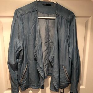 Jean jacket/ blazer from Amanda’s green.